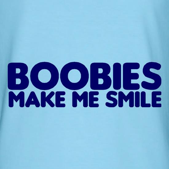 Boobies Make Me Smile t shirt